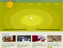 Tablet Screenshot of casaruralbenito.com